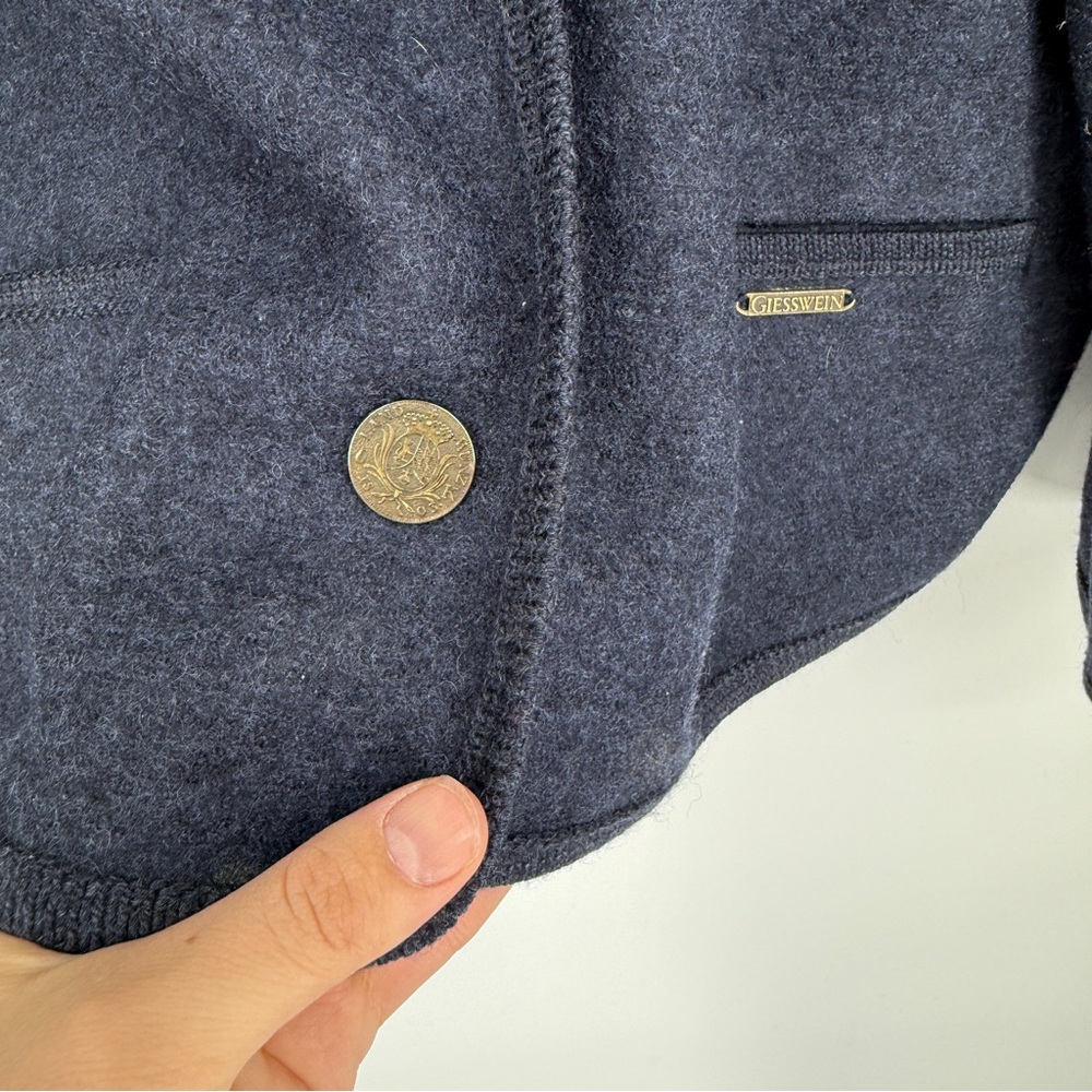 Vintage Giesswein Wool Jacket Size 14 - Picture 3 of 8